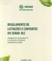 REGULAMENTO DE LICITAÇÕES E CONTRATOS DO SENAR 2023