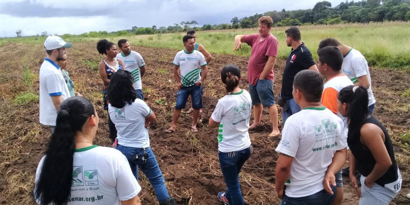 Curso Técnico em Agronegócio: alunos do polo Itaubal visitam fazenda produtora de batata Curso Técnico em Agronegócio: alunos do polo Itaubal visitam fazenda produtora de batata