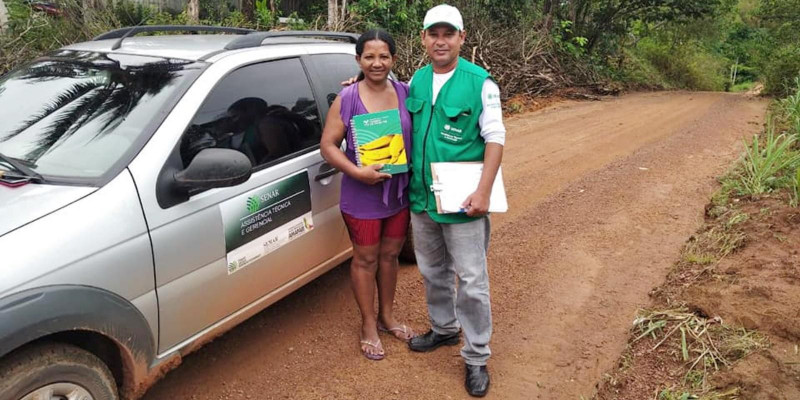 Agricultores de Pedra Branca começam a receber assistência de cooperação técnica entre Prefeitura e SENAR/AP