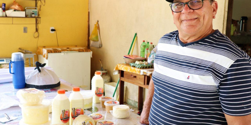 Agroindústria de derivados do leite do município de Porto Grande avança na comercialização de produtos Agroindústria de derivados do leite do município de Porto Grande avança na comercialização de produtos