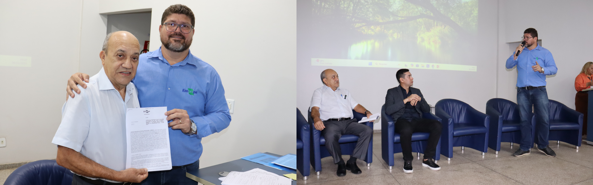 SENAR/AP e EMBRAPA firmam cooperação para fortalecer a produção de camarão no Amapá SENAR/AP e EMBRAPA firmam cooperação para fortalecer a produção de camarão no Amapá