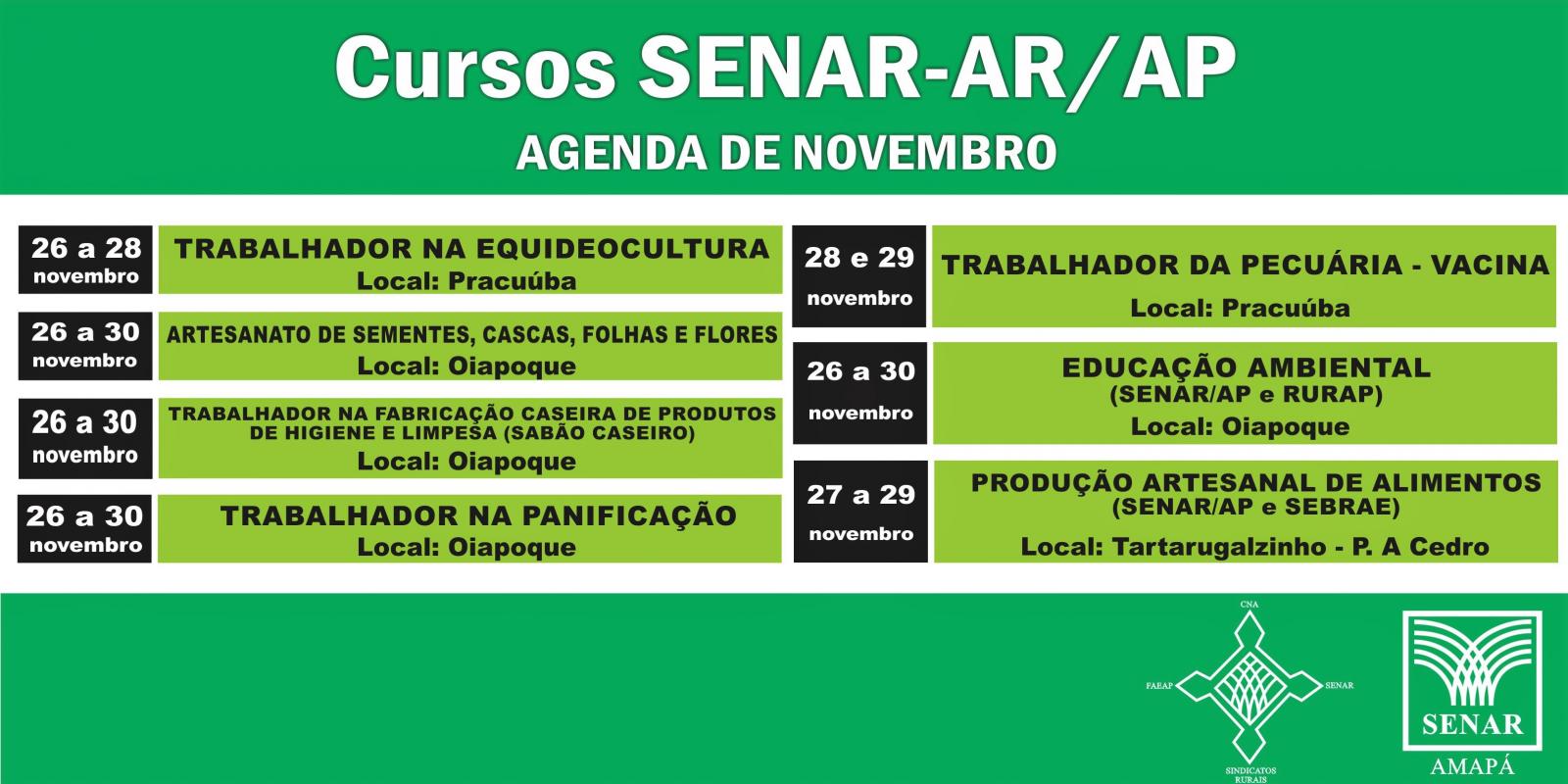 Agenda SENAR Amapá