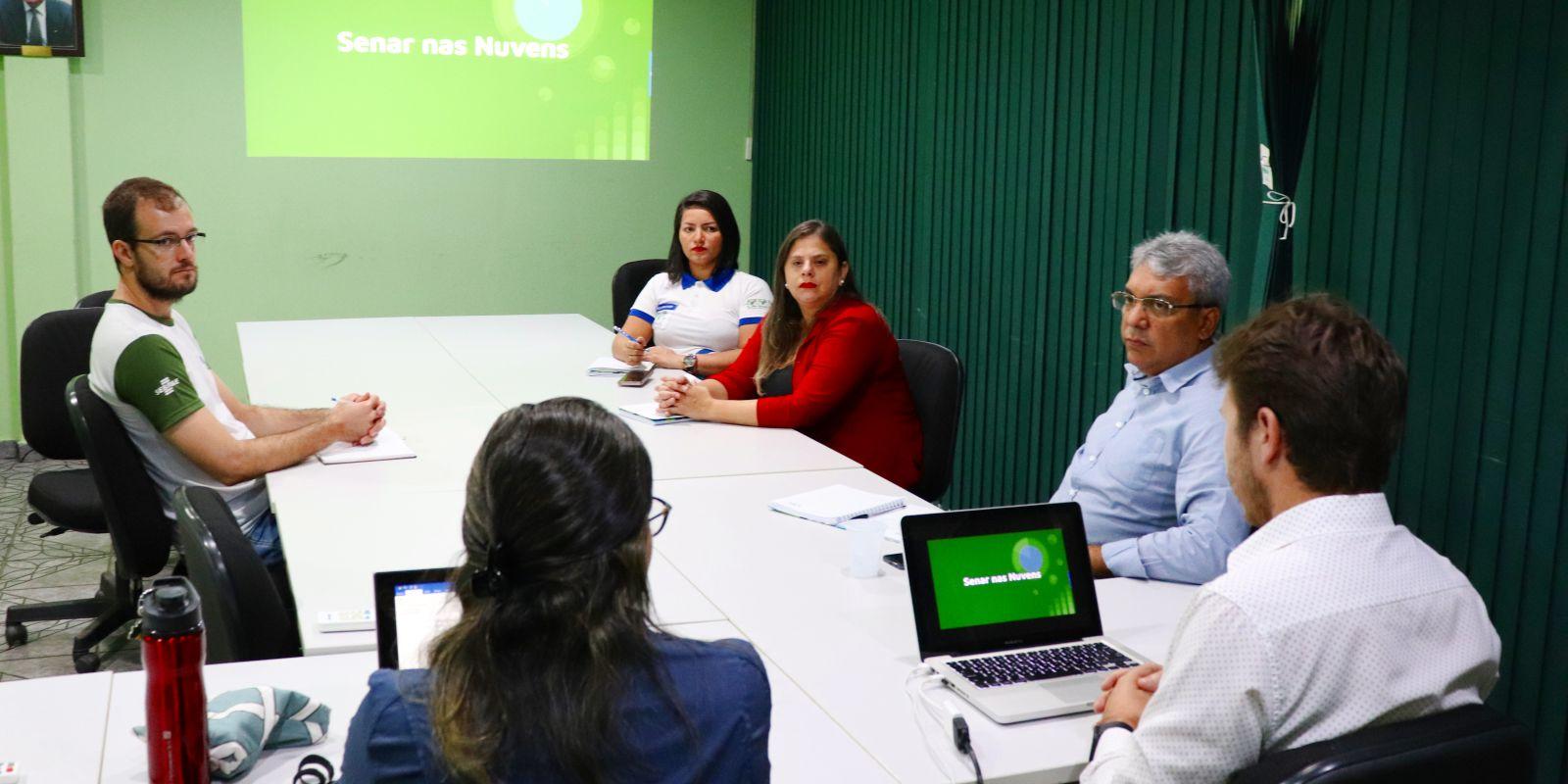 Plataforma digital “Senar nas Nuvens” é apresentada aos técnicos da administração regional do Amapá