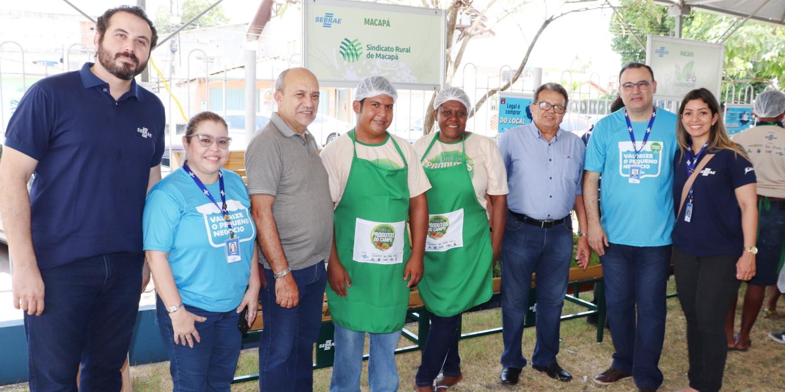 Sistema Faeap/Senar e Sindicato Rural de Macapá participam da Feira de Produtos do Campo do Sebrae Amapá