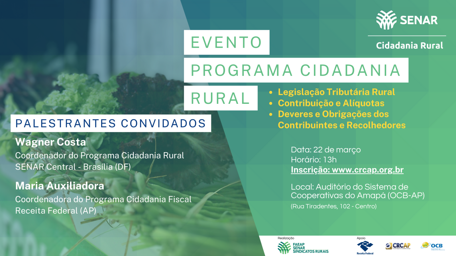 Cidadania Rural: SENAR/AP e parceiros realizam evento para profissionais da contabilidade voltado à arrecadação rural