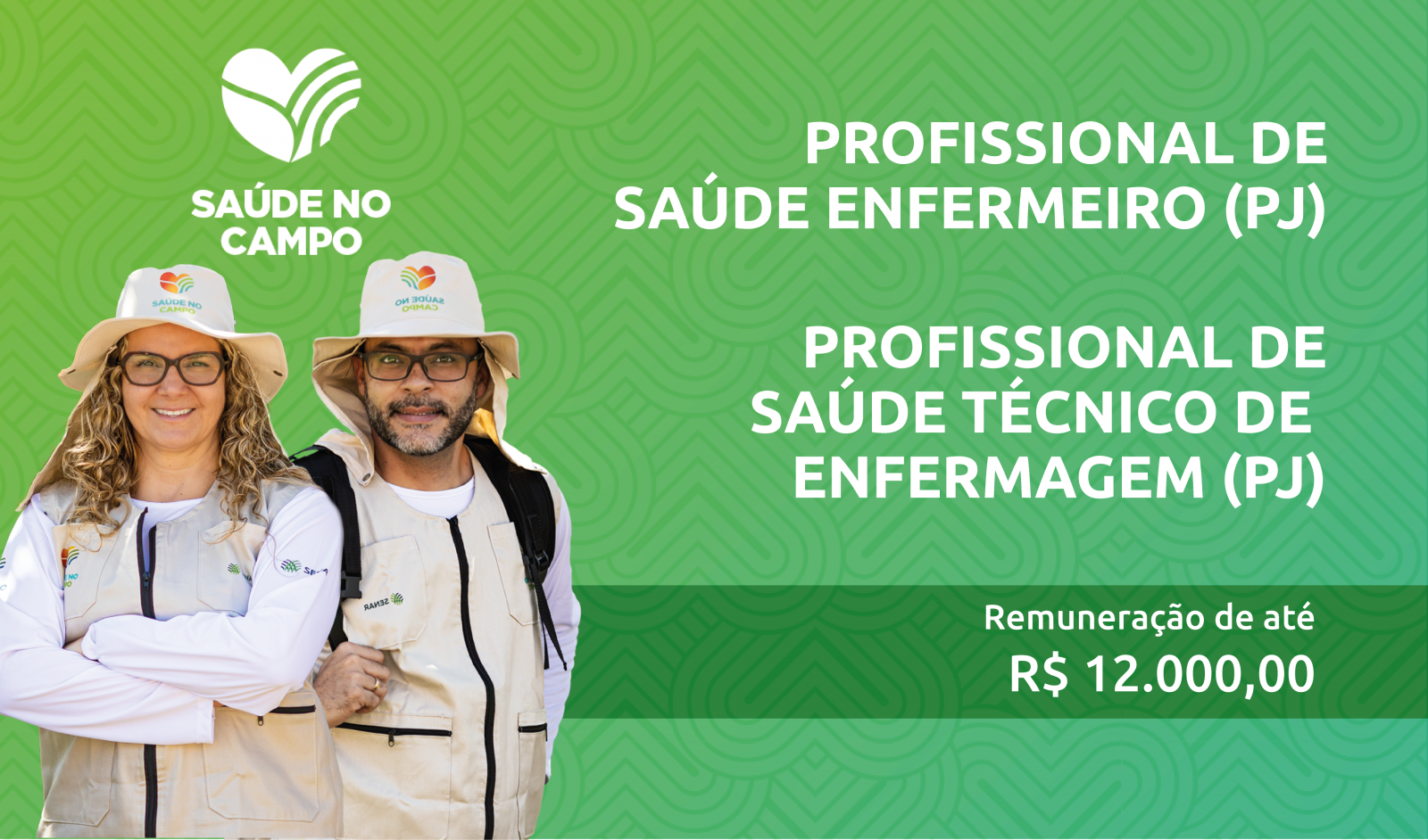 Saúde no campo: Senar/AP abre credenciamento de enfermeiros e técnicos de enfermagem para atendimento de produtores da ATeG Saúde no campo: Senar/AP abre credenciamento de enfermeiros e técnicos de enfermagem para atendimento de produtores da ATeG