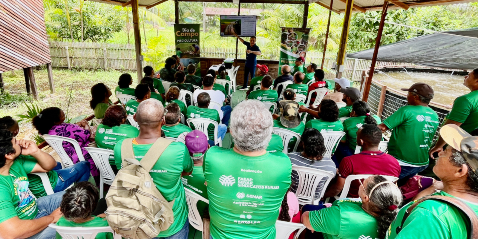 Tecnologia e gestão estratégica: Sistema FAEAP/SENAR realiza Dia de Campo da piscicultura em Santana