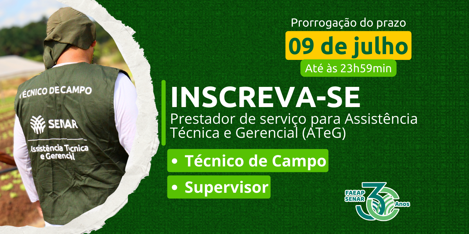 SENAR/AP estende o prazo do credenciamento até dia 09 de julho (terça-feira)