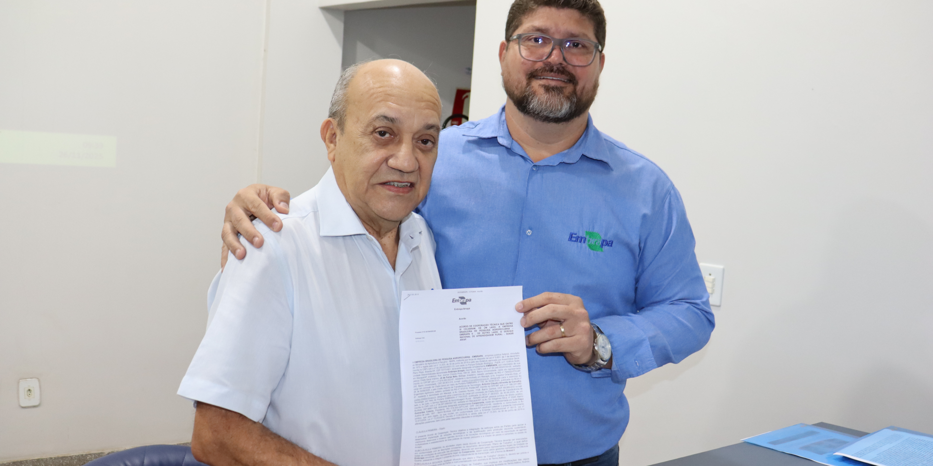 SENAR/AP e EMBRAPA firmam cooperação para fortalecer a produção de camarão no Amapá